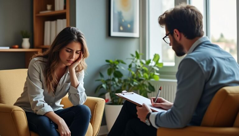 après une élimination décevante en qualifications, une célébrité italienne décide de consulter un psychologue pour surmonter cette épreuve.