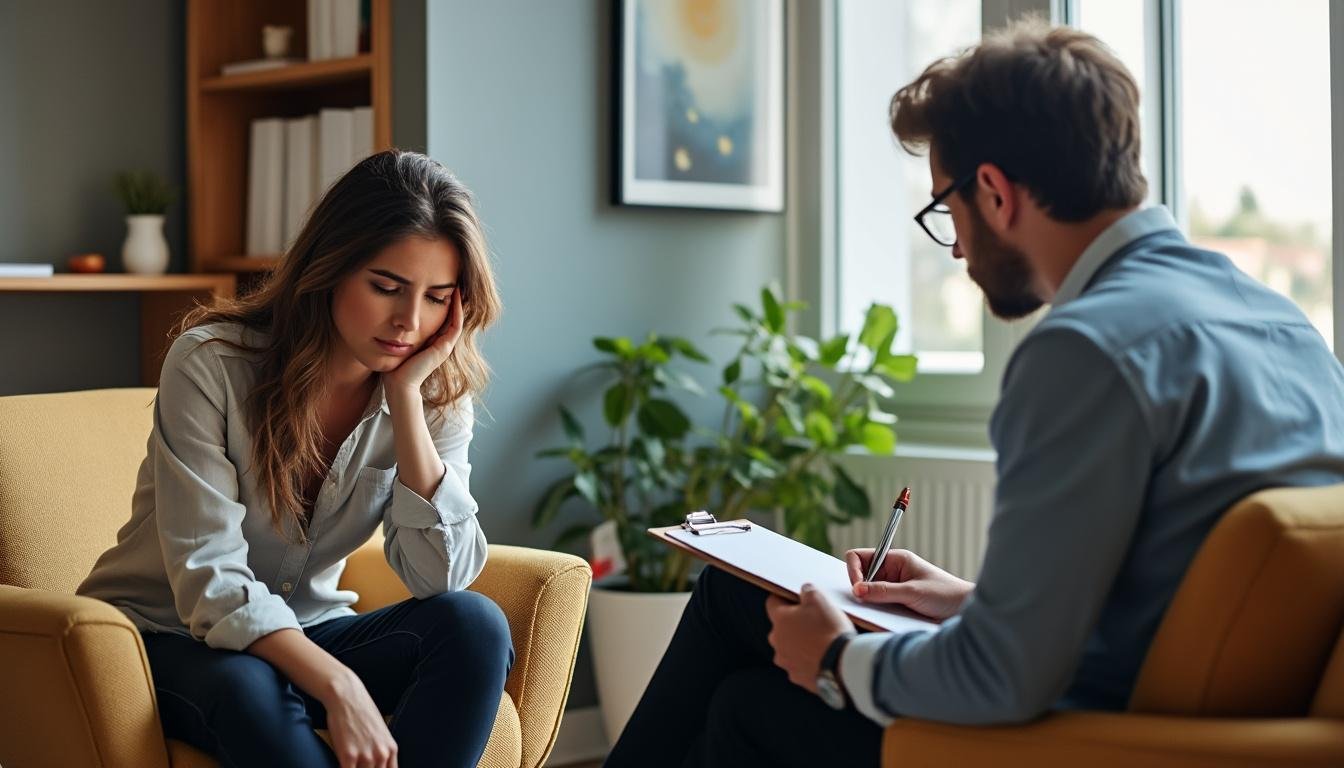 après une élimination décevante en qualifications, une célébrité italienne décide de consulter un psychologue pour surmonter cette épreuve.