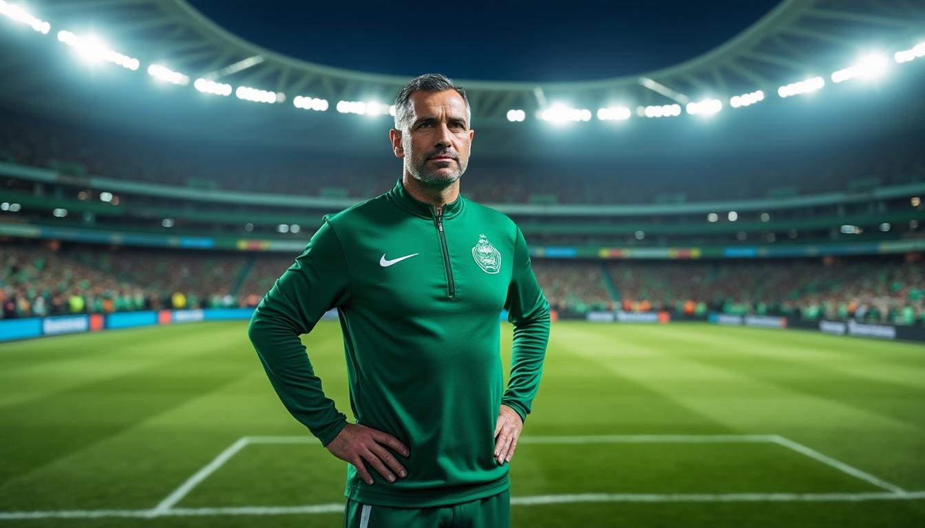 georgios donis succède à hervé renard à la tête de l'équipe nationale d'arabie saoudite en vue de la coupe du monde 2026, avec pour objectif de qualifier et préparer la sélection pour le tournoi majeur.