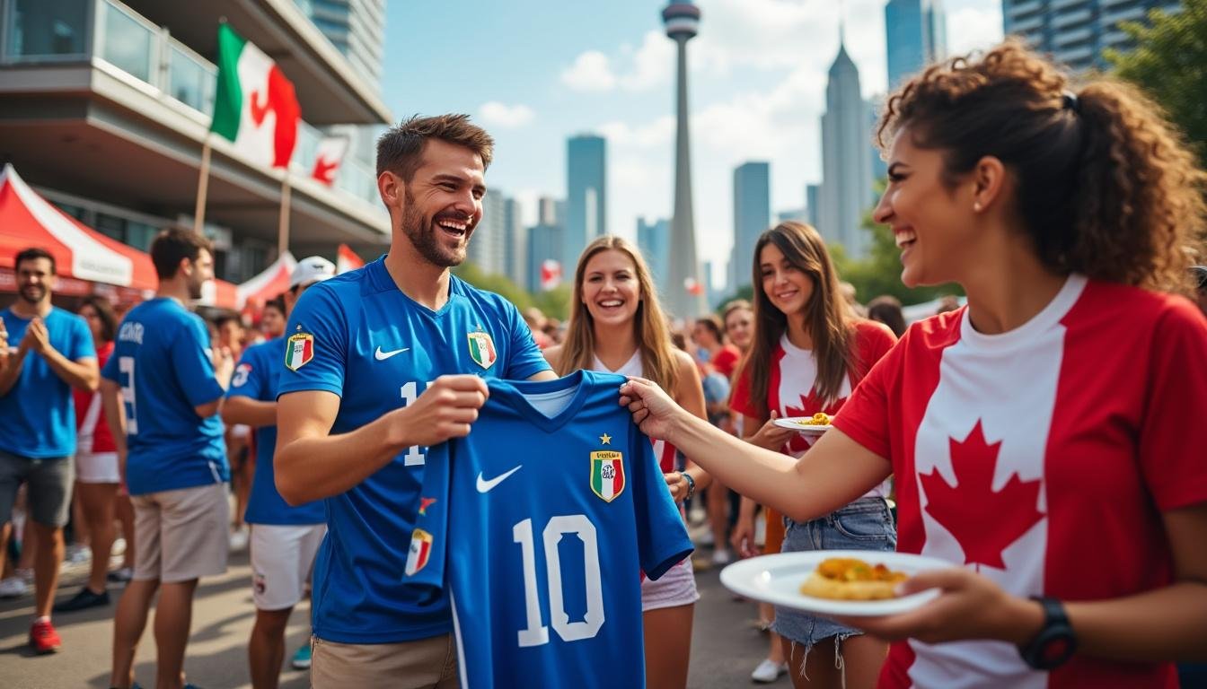 découvrez comment le canada invite les supporters italiens à échanger leur maillot de la squadra azzurra contre une expérience unique lors de la coupe du monde 2026, alliant passion du football et découverte culturelle.