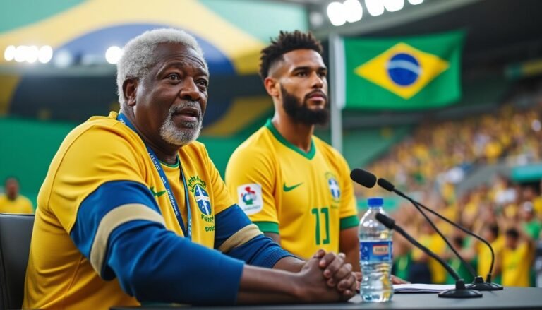 le président lula déclare que neymar possède le talent nécessaire pour guider la seleção vers la victoire à la coupe du monde 2026, suscitant l'espoir des fans brésiliens.