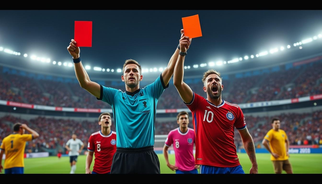 découvrez les nouvelles mesures de la fifa pour la coupe du monde 2026 avec l'introduction de deux cartons rouges inédits visant à lutter contre le racisme et les comportements inappropriés des joueurs.