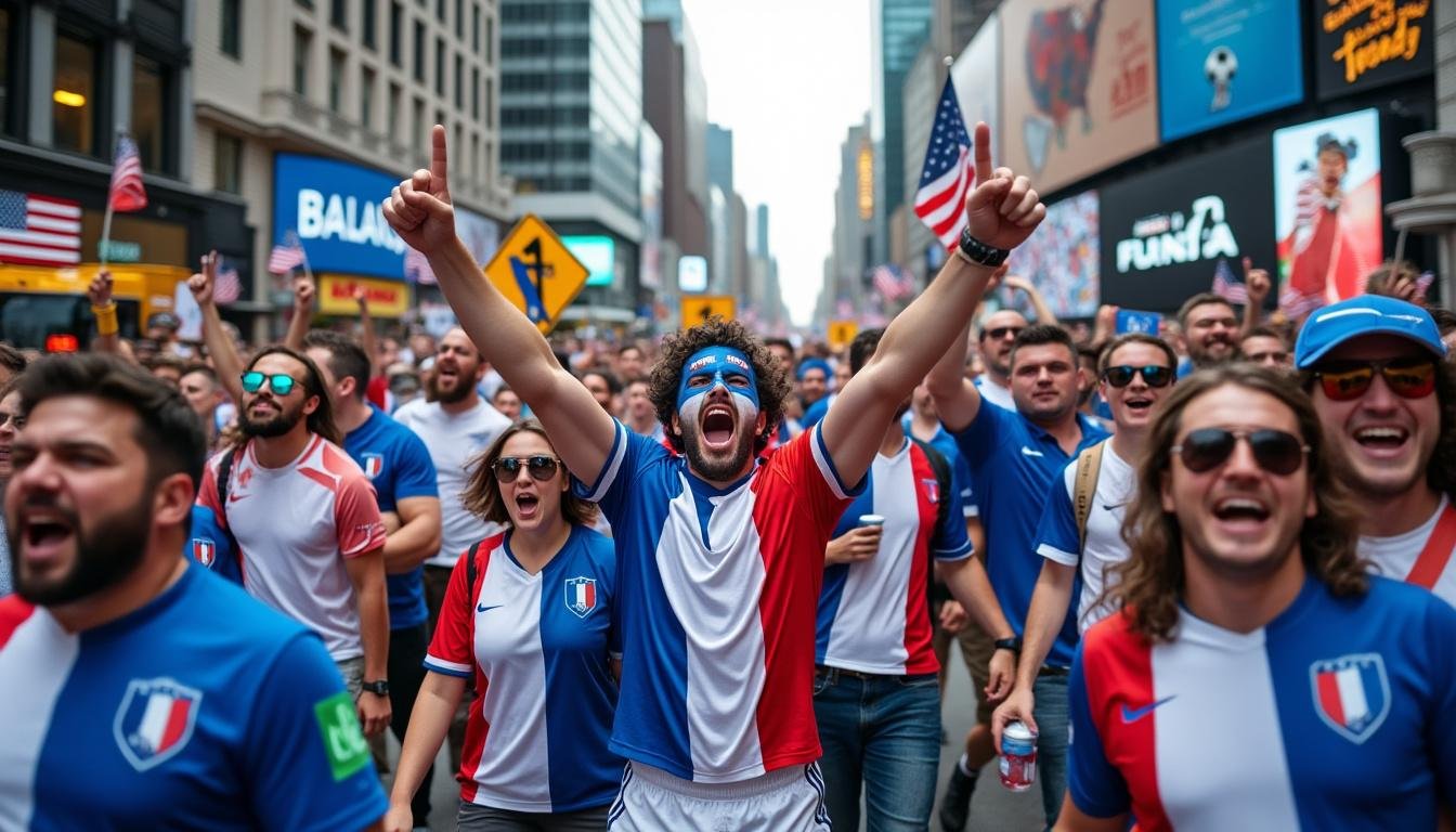 découvrez comment les supporteurs français de la coupe du monde 2026 font face aux premiers défis lors de leur arrivée aux états-unis, entre émotions et préparation pour le grand événement.