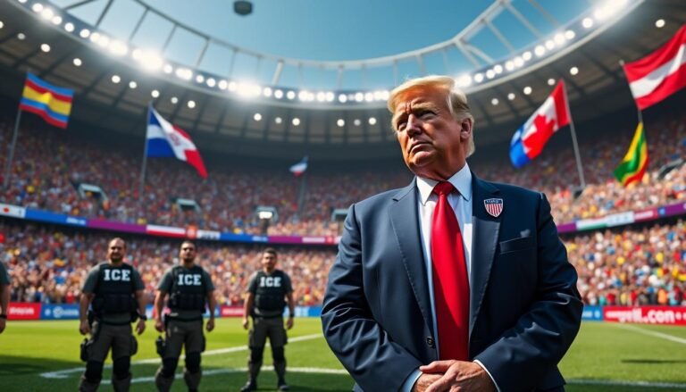 la fifa pourrait solliciter donald trump afin de restreindre l'intervention de l'ice lors de la coupe du monde 2026, assurant un tournoi plus serein pour les joueurs et les supporters.