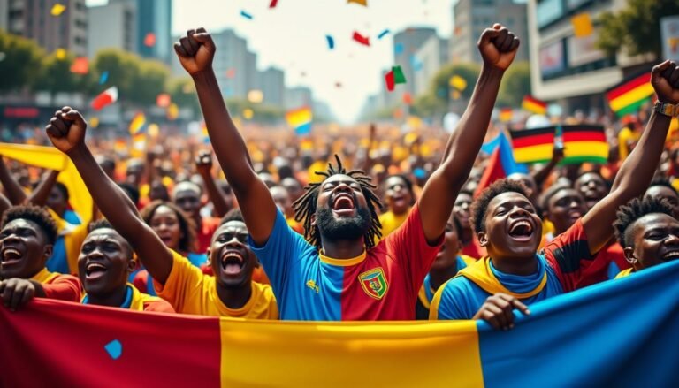 découvrez en images l'émotion intense et la ferveur des supporters de la rd congo célébrant la qualification spectaculaire pour la coupe du monde 2026, arrachée dans un suspense haletant.