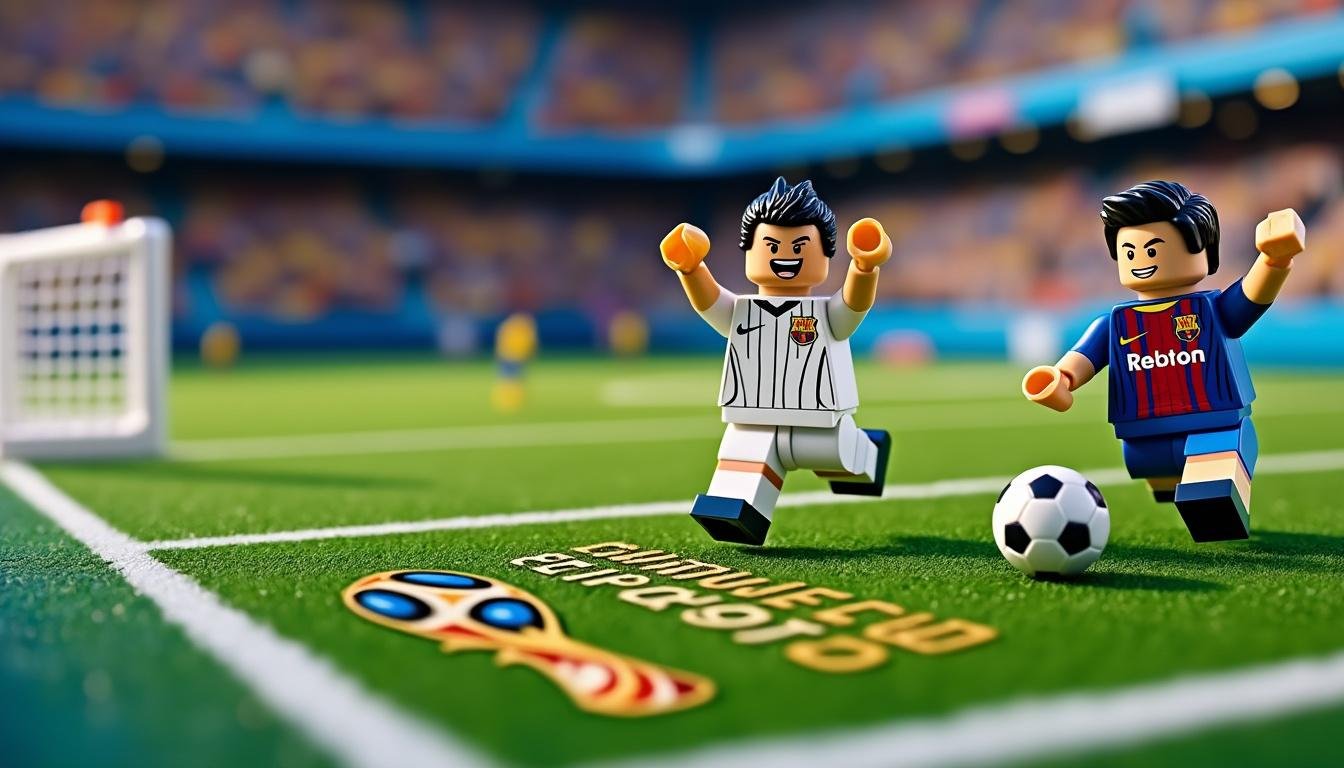 découvrez les figurines exclusives de ronaldo et messi créées par lego pour célébrer la coupe du monde fifa 2026, une collection incontournable pour les fans de football et de lego.