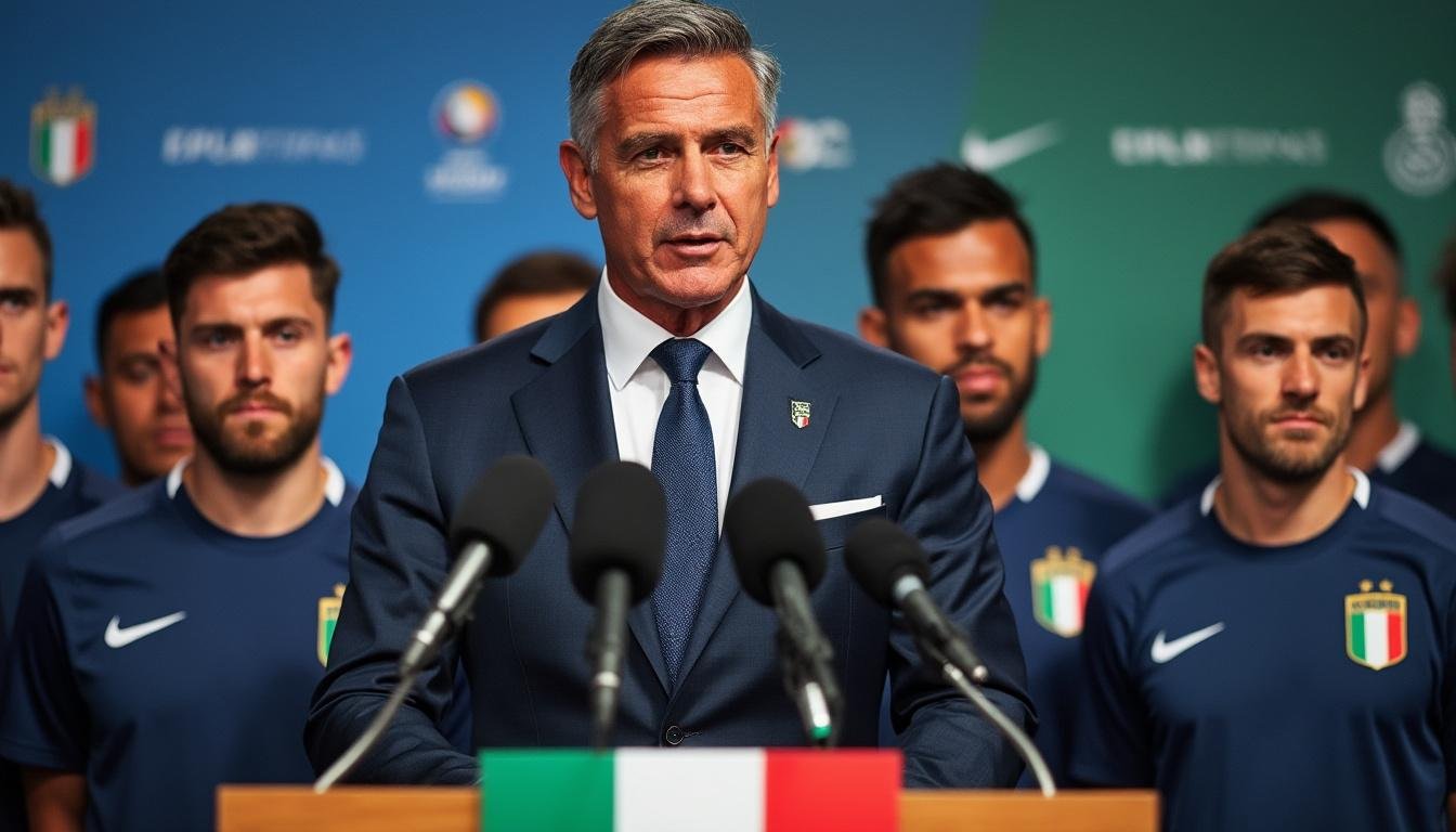 le président de la fédération italienne défend gattuso et attribue la responsabilité aux joueurs dans une récente controverse.