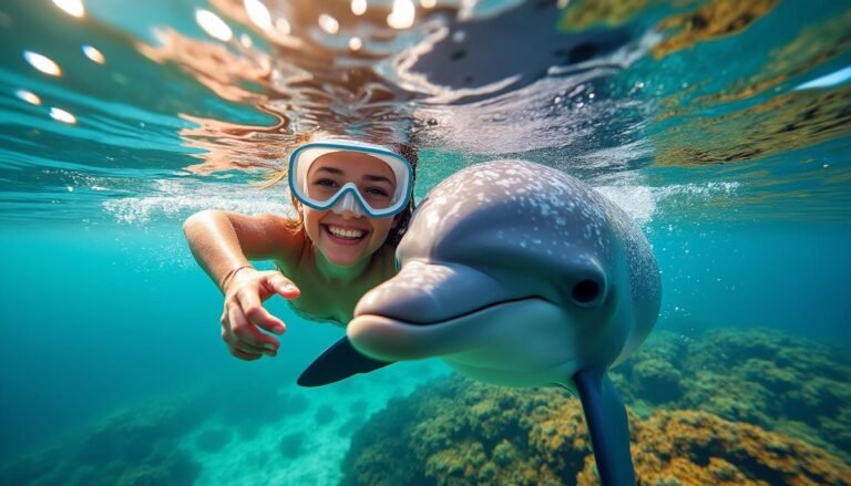 plongez dans une aventure exceptionnelle en nageant avec des dauphins. vivez des moments uniques et inoubliables dès aujourd'hui pour créer des souvenirs magiques.