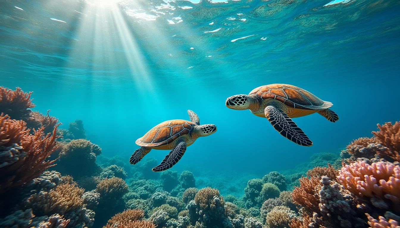 plongez en 2026 à akumal pour nager avec les tortues dans un cadre naturel exceptionnel et vivez une aventure unique et mémorable au cœur des eaux cristallines.