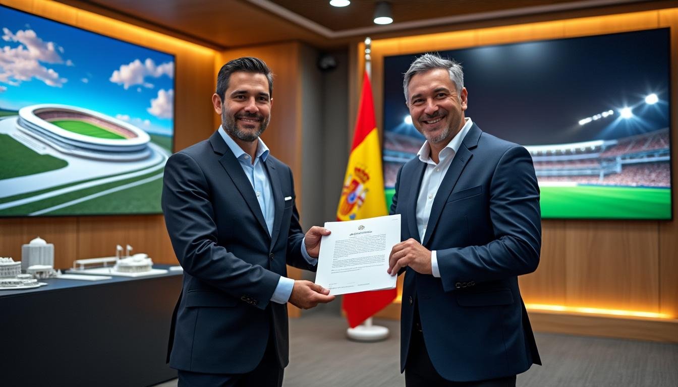 l'espagne soumet officiellement sa candidature pour organiser la coupe du monde de rugby 2035, marquant une étape majeure pour le développement du rugby dans le pays.