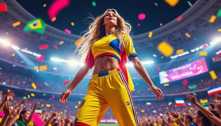 découvrez « dai dai », le nouvel hymne officiel de la coupe du monde de football 2026, dévoilé par shakira après le succès mondial de « waka waka ».