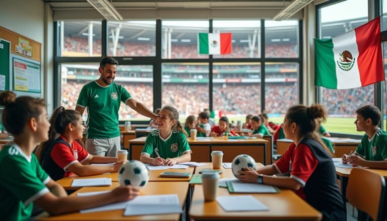 le mexique anticipe la coupe du monde 2026 en avançant la fin des cours de 40 jours pour mieux préparer les athlètes au mondial.